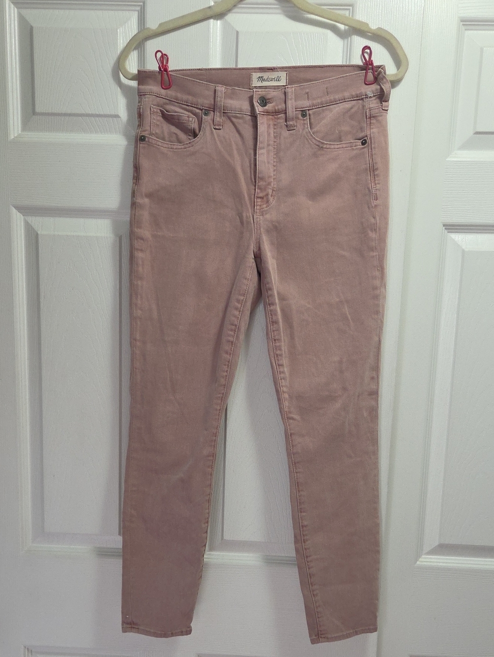 Madewell High Rise Skinny Crop Jeans